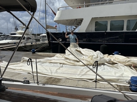 Sailing across the Atlantic Ocean (West to East) — sailing photo 128