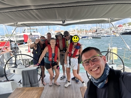 Sailing across the Atlantic Ocean (West to East) — sailing photo 126