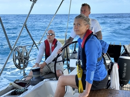 Sailing across the Atlantic Ocean (West to East) — sailing photo 102