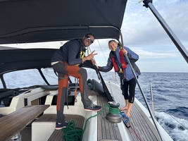 Sailing across the Atlantic Ocean (West to East) — sailing photo 87