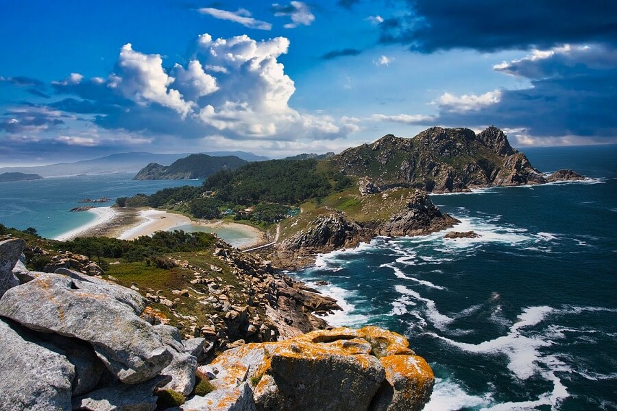 Galicia and Portugal's coast