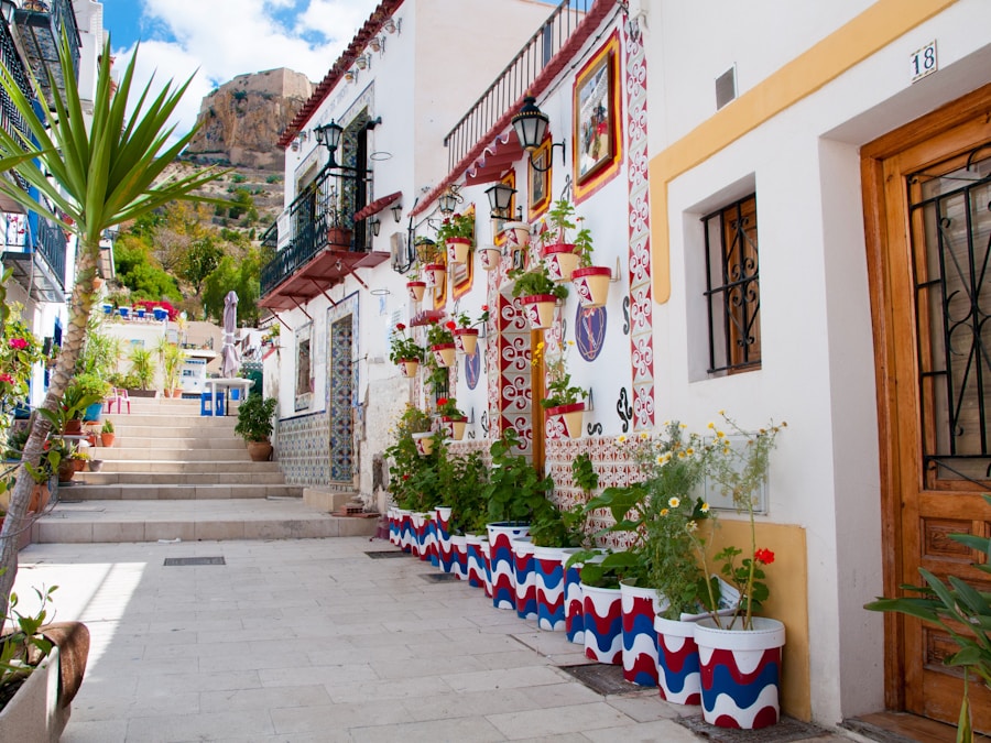 Alicante's old town