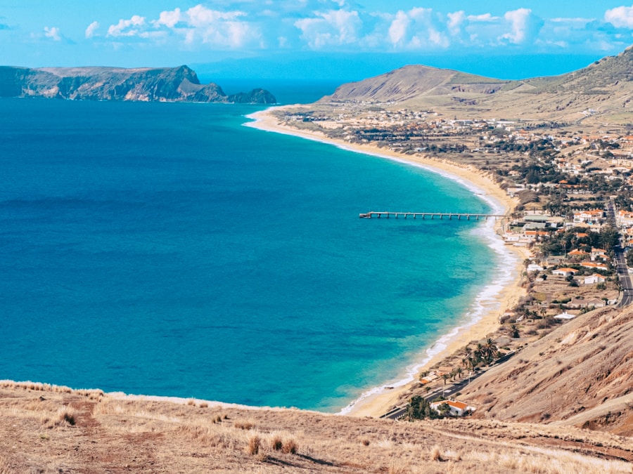 Porto Santo golden beach