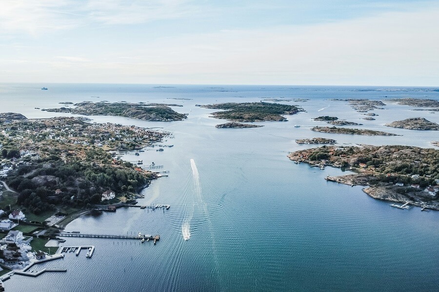 Vrangö and nearby islands