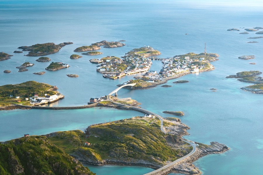 Green islands of the Oslofjord
