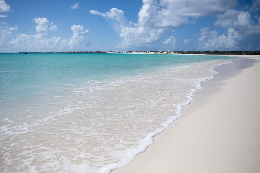 One of many beaches on Anguilla