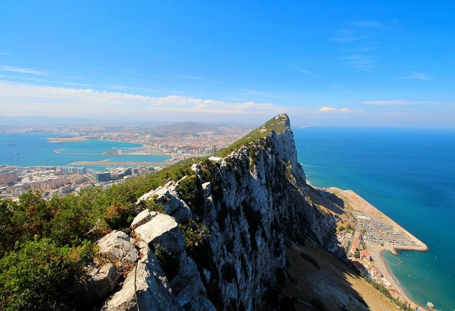 View from the Rock of Gibraltar